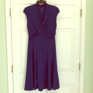Chaps blue dress